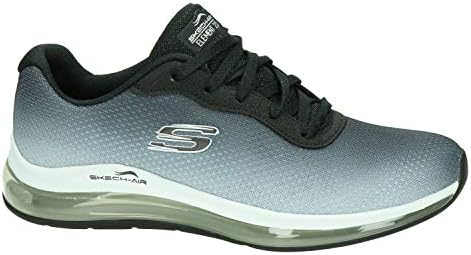 Skechers Women's Skech-AIR Element 2.0 Sneaker, Black/White, 9 | Image 1