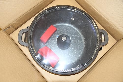 briebe Black Titanium Cookware Set of 6 Non-Stick Titanium Cookware Set of 3 Cast Aluminium Pots Without PFOA, Set of Pots and Lids Glass, Removable Silicone Handles, Ceramic Hob, Gas, Oven - Image 15