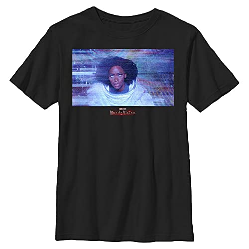T-shirt Marvel WandaVision vêtement garçon idéal pour jouer après l'école noir taille XS