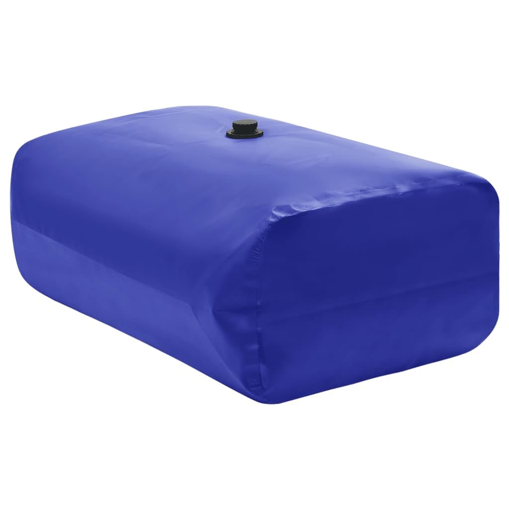 Faltbarer Wasserbehälter 1000 L mit Wasserhahn PVC für Garten Bewässerung Camping Outdoor Nutzung flexible Wasserkanister