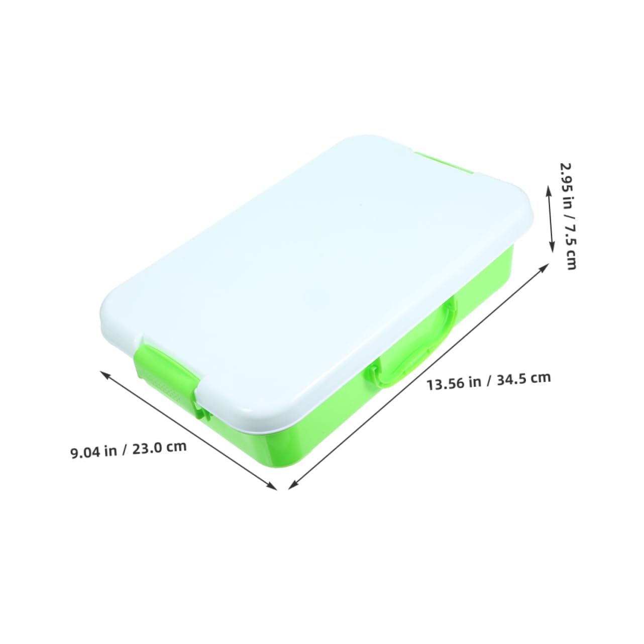 Ciieeo Sandbox Toys Storage Box Lid Portable Outdoor Tray Boys and Girls Toy Organizer Plastic Handheld Small Box