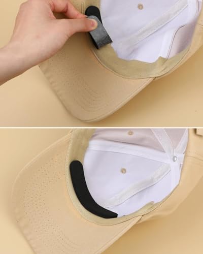 KGDUYC 20 Stück hutband innen,Hut Größe Reduzierer Schaum Hut Reduzierer Hut Reduzierband Selbstklebend Huteinlagen Hut Reduzierstück Hut Größe Reducer Reduzierband für Kappen und Hüte Schweißband