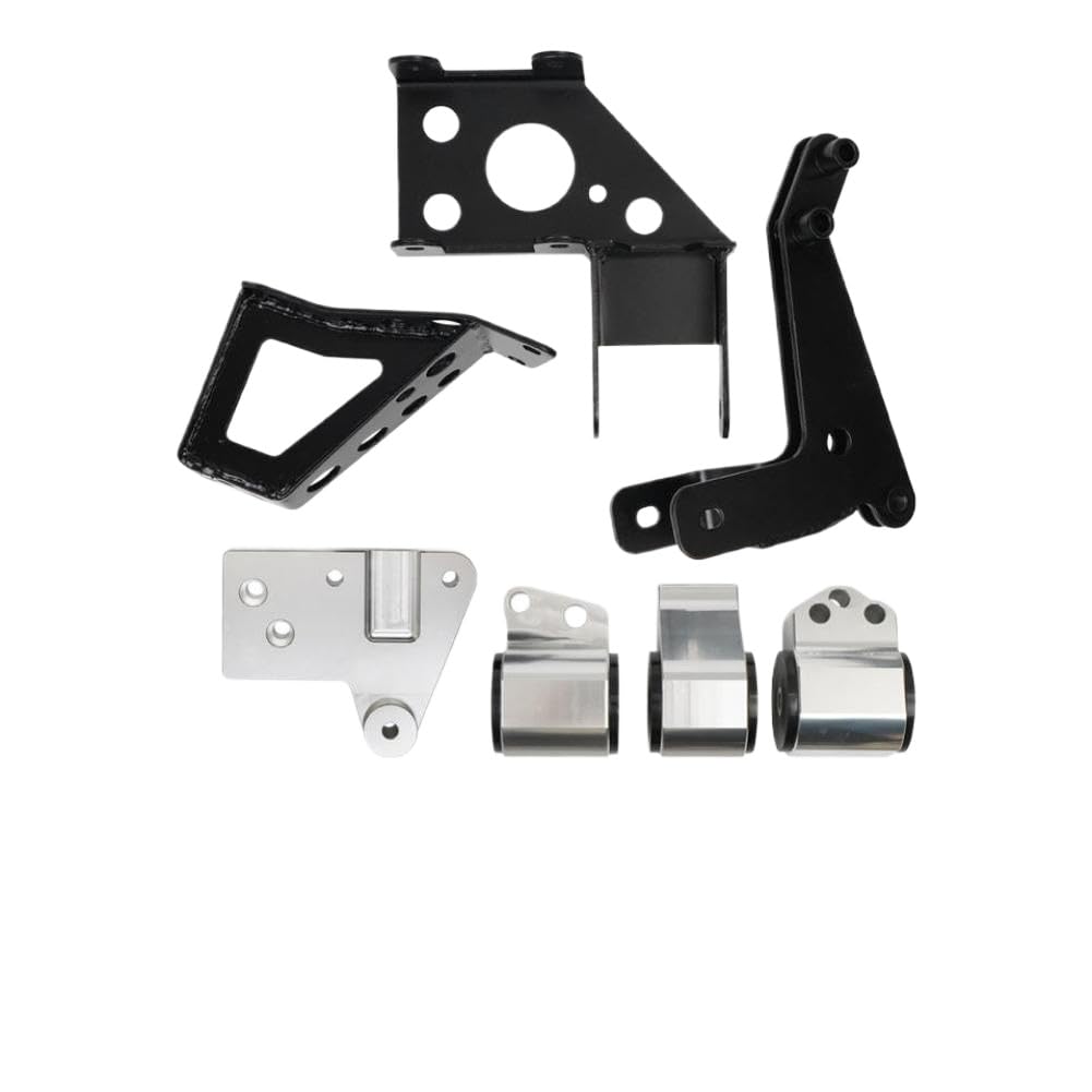 Knzwebmce Onecolor Engine Mount Bracket 70A K-Series Compatible With Civic 92-95 Eg K20 K24 K-Series Eg Motor Swap Kit