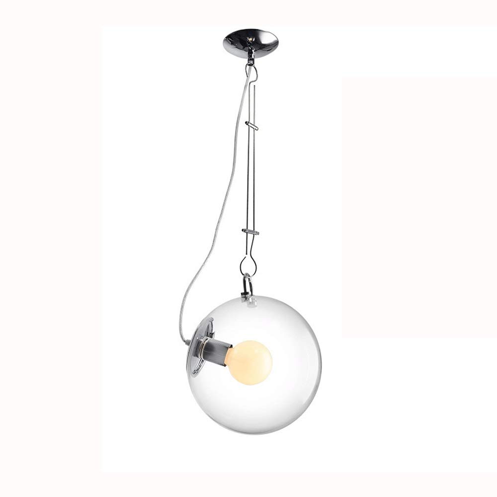 Lampe suspendue en verre design pour illuminer la salle à manger