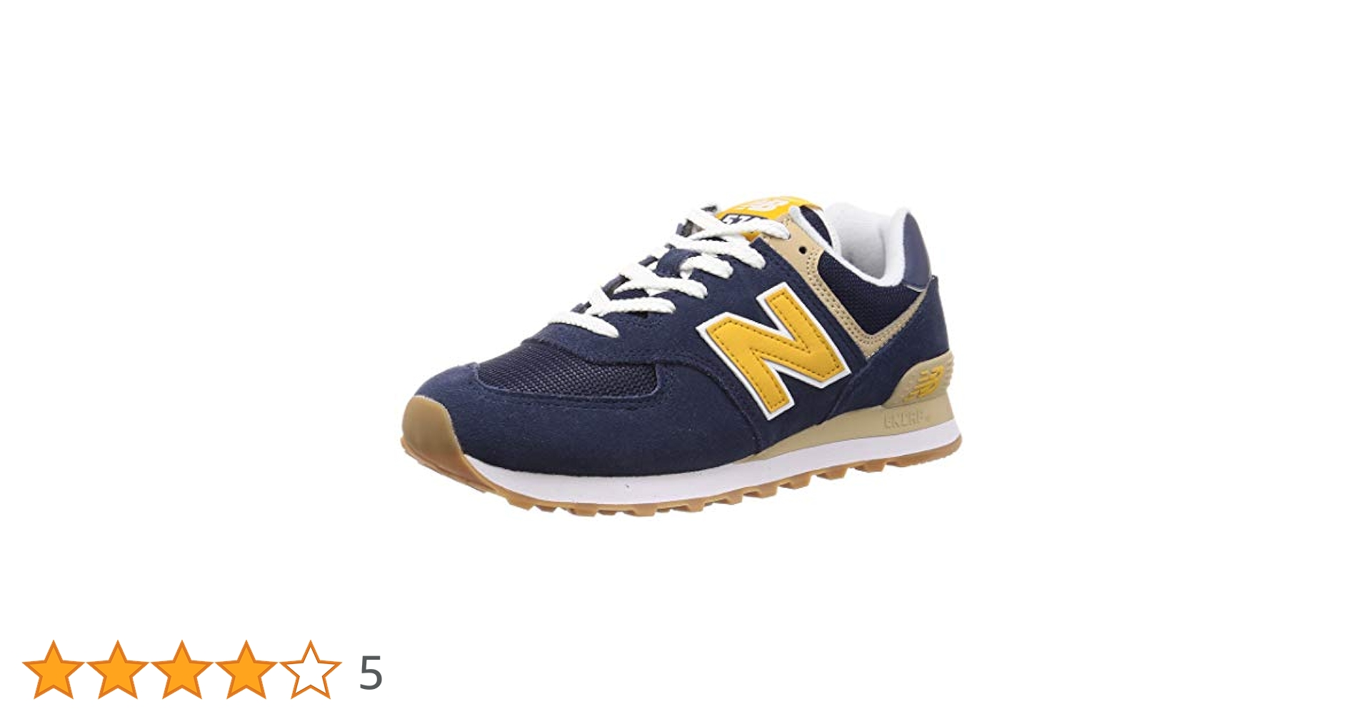 New Balance 574 ネイビー×イエロー Amazon | [ニューバランス] スニーカー ML574(旧モデル