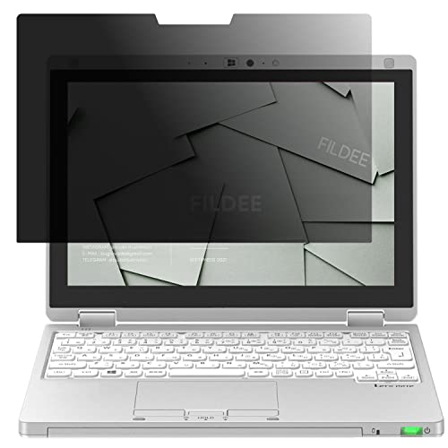 フィルディー 汎用 10.1インチ 16:10 パソコン 覗き見防止 プライバシーフィルター (ブルーライトカット) 反射防止 マグネットも要らない つけ外しができる 両面 アンチグレア 仕様 フレームレス PC ノートパソコン 対応 FILDEE