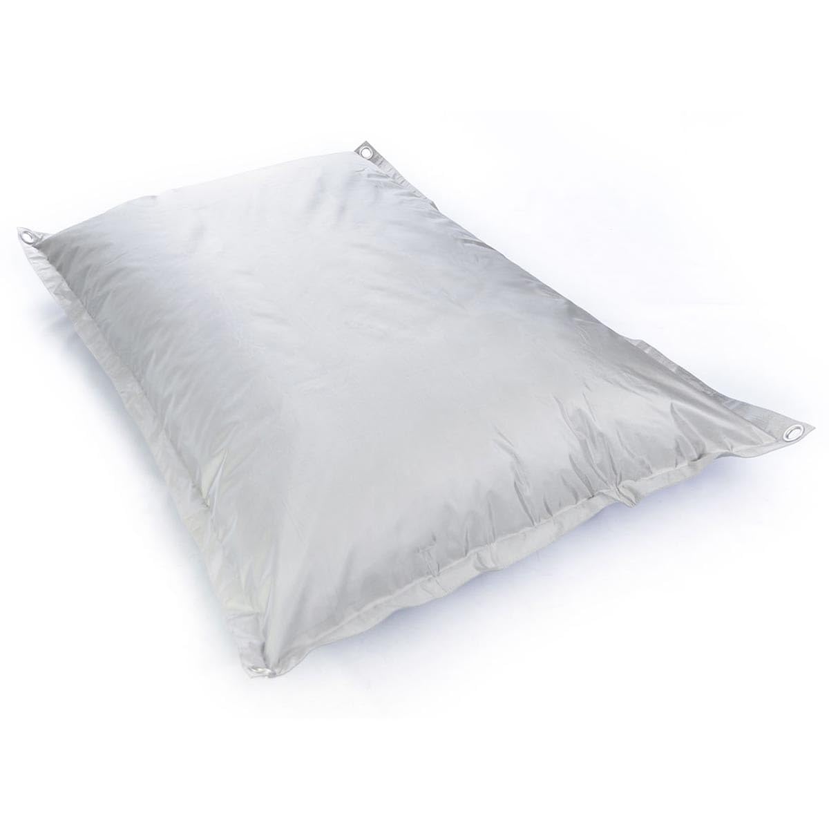 LIVEDECO - Housse Vide Pouf Géant XL Imperméable Extérieur Outdoor Gris Iron RAW BiG52