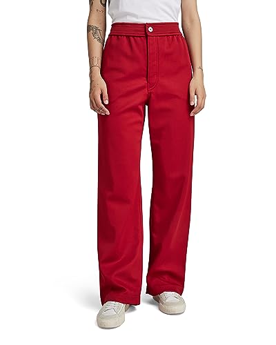 G-Star Stray Track SW Pant WMN pantalon droit femme en molleton doux