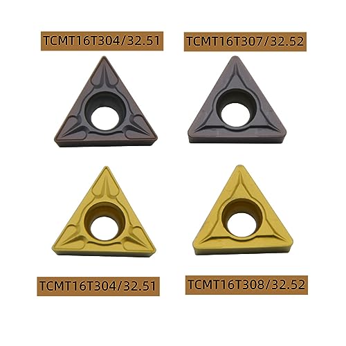 Linzuan TCMT16T304/32.51 TCMT16T308/32.52 20Pcs Tcmt32.51 Tcmt32.52 Tcmt16T304 Tcmt16T308 Carbide Inserts Turning Inserts thumb #4