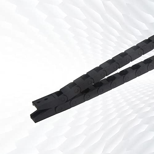 Yeebyee Corrente de arrasto de 1 metro/39,4 polegadas 7 x 7 mm tipo fechado R18 fio de corrente para