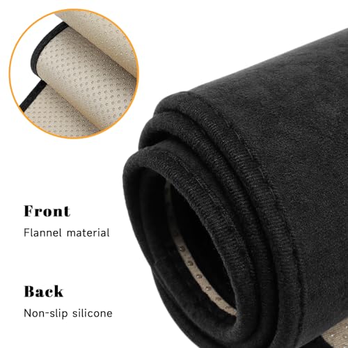 PeakPurit Black Dashboard Dash Board Cover Mat Carpet for Jeep Compass 2017-2021 Accessories Dash Cover Flannel Material Dash Mat Sunshade by PeakPurit - Used condition - Image 3