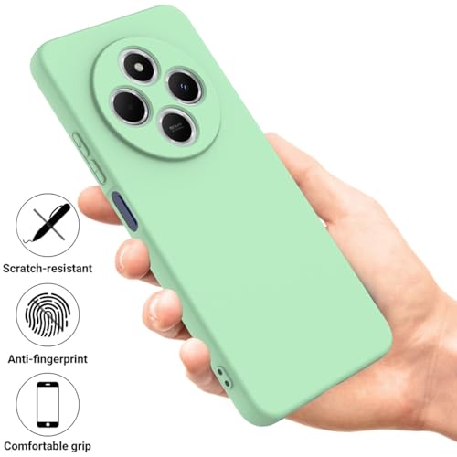 Coque Xiaomi Poco M7 5G étui protection fine anti-rayures antichoc vert - 2