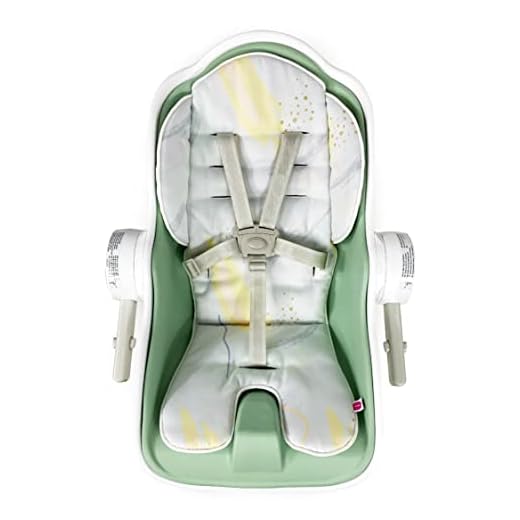 Oribel Cocoon Z High Chair Seat Liner| Super Soft Padding| Machine Washable| Resists Food & Water Stains| Perfectly Fits to High Chair & Stroller
