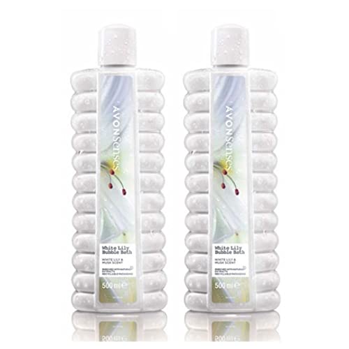 2 x Avon Bubble Bath | White Lily Bubble Bath | 500ml