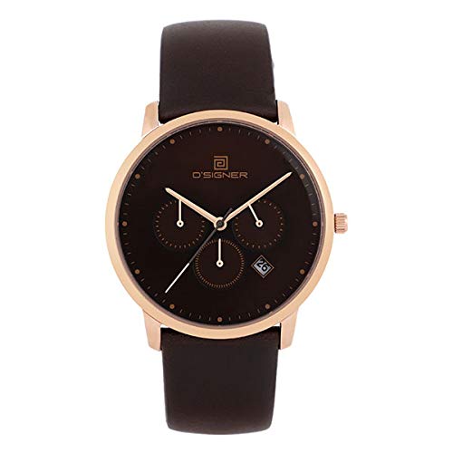 DSIGNER Analog Brown Dial Mens Watch-759RGL.9 (B08BKQP1BJ) Amazon Price History, Amazon Price Tracker