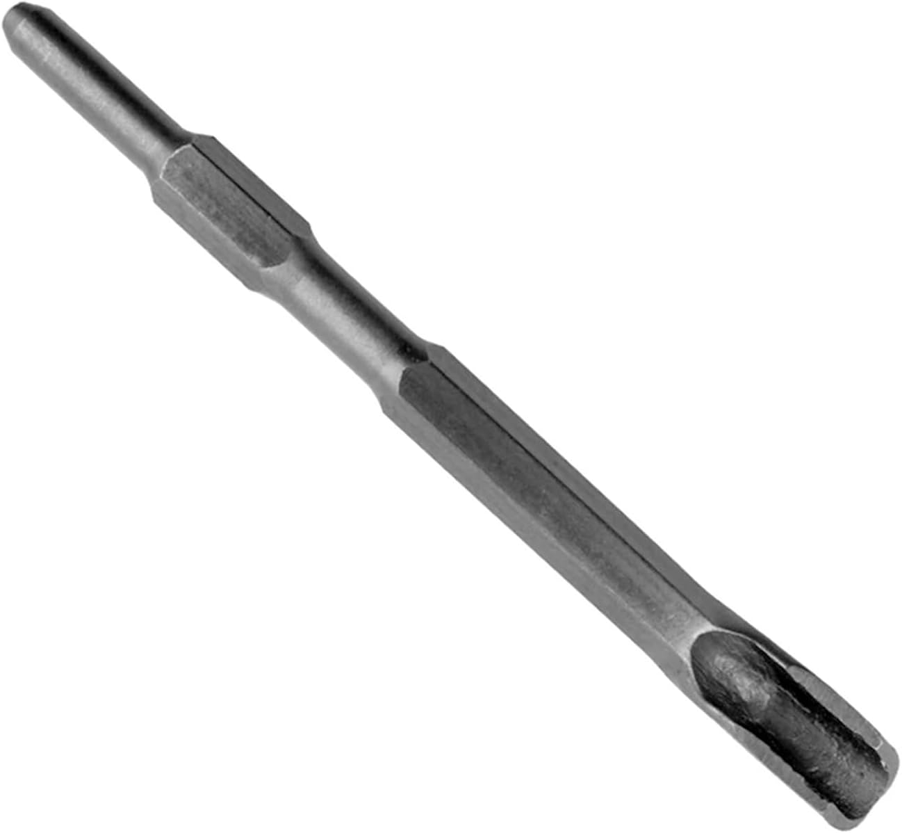 Hex Shank Rotary Hammer Chisel Bits Sds/Plus Groove Gouge Flat Chisel for Masonry Concrete Brick Stone(StyleA)