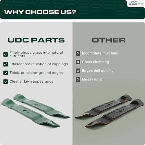 UDC Parts 532134149 Craftsman 42 Inch Mulching Blades Replacement, 2 Pack - 5