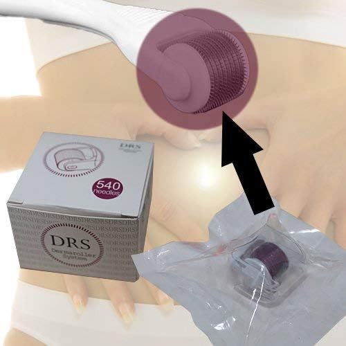Reservewiel voor Beauty Meso Derma Roller MR1 540 titaannaalden 0,5 mm MR2