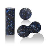 Set de 3 Bolas de Fascia, Esfera, Rodillo y Cacahuete en EPP, para Alivio...