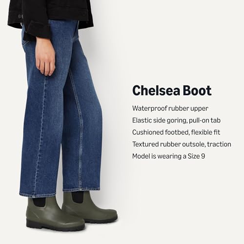 Image of Amazon Essentials Women's Chelsea Ankle Rain Boot