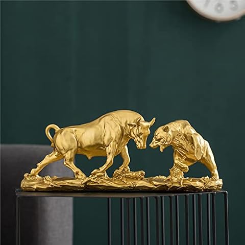 AETVRNI Handcrafted Bull and Bear Sculptures Cover