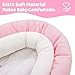Pro Goleem Breathable 3-in-1 Baby Car Seat Head Support, Soft Infant Car Seat Insert, Carseat Cushion for Newborn, Perfect for Car Seat, Strollers, Swings, Carrier, Bouncer, Pink and White