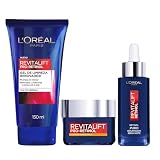 L'Oreal Paris Kit Rutina Completa, Serum Facial Anti Arrugas Revitalif Retinol Puro 30ml + Revitalif Pro-Retinol Crema de...
