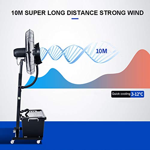 Nebulizzatore A Ultrasuoni 350ml/h Con LED - Per Fontane, Laghetti, Giardino, Con Paraspruzzi - Foto 8