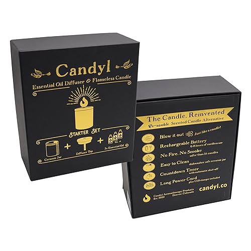 Difusor aromático eléctrico Candyl con baterías recargables miniatura 5