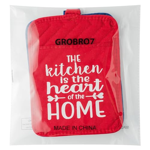 Grobro7 CAGB-COTTON POTHOLDER-HOME 2P Funny Cotton Heat Resistant Potholders Set thumb #6