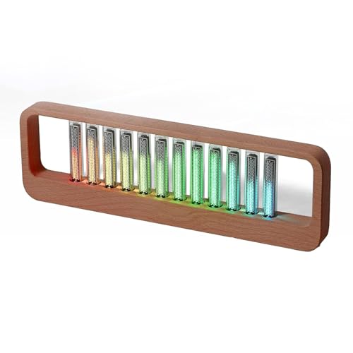 Lampe de spectre RVB Nixie avec analyseur audio musique pour cadeaux