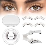 Higu clace Magnetische Wimpern, Magnet Wimpern Ohne Eyeliner