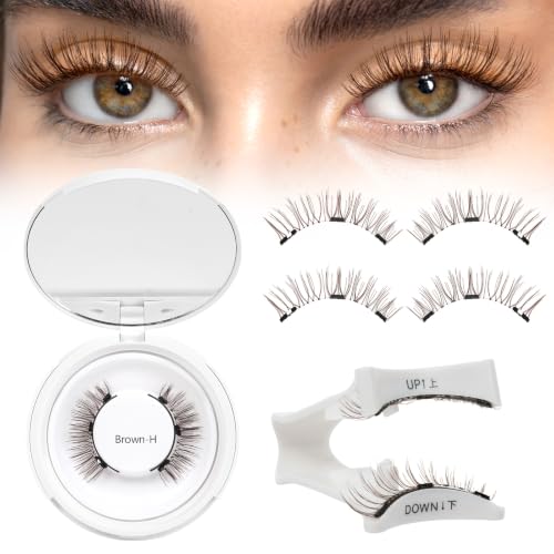 Higu clace Magnetische Wimpern | Magnet-Wimpern Ohne Eyeliner