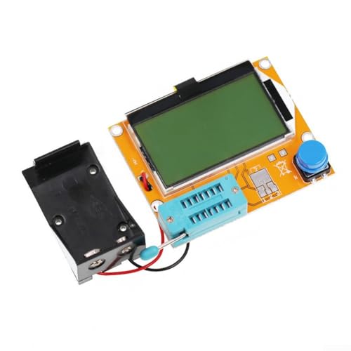 VRTYVEYBB - LCRT4 Équipement de test numérique pour transistors, condensateurs et résistances avec écran LCD pour des lectures claires