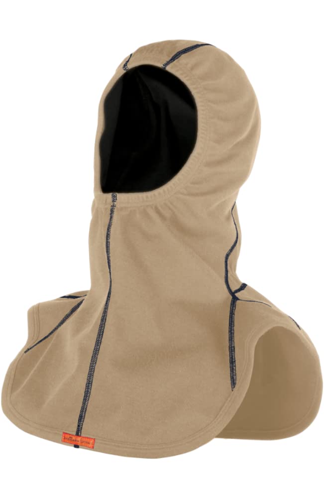 Comazo|Protect Flammschutz Haube mit Membran, 3-lagiger Stoffaufbau inkl. laminierter Membran (Sand)