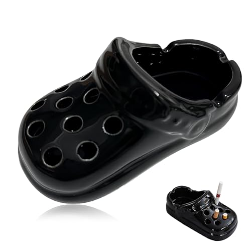 Cendrier mignon en croix anti vent avec encoches stables pour interieur et bar