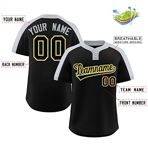 KXK Custom Baseball Jersey Raglan Sleeve for Men Women Youth Stitched Personalized Name Number,Plus Size miniatura 2