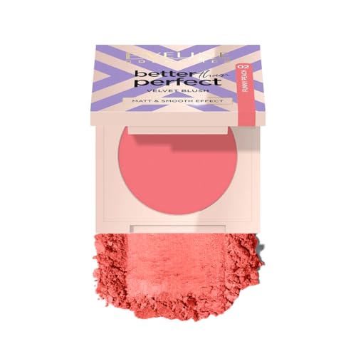 EVELINE EVELINE BETTER THAN PERFECT VELVET BLUSH RĂ“? PRASOWANY 02