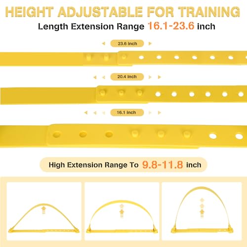 BOOSTEADY Agility Ladder with 12 Cones,Adjustable Height of Speed Ladder for Soccer, Agility Hurdles Training for Football Exercise Footwork Training with 1 Agility Ladder,1 Carrying Bag - Image 2