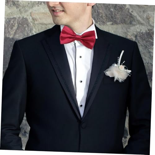 Set 3 piezas de moño y fajín para hombre elegante miniatura 4