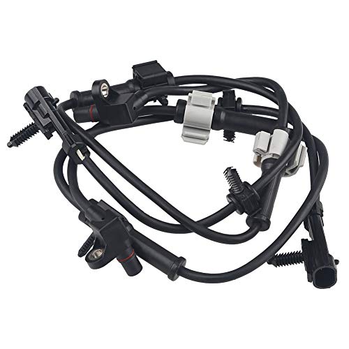 Wmphe Compatible With 2 Pcs Abs Wheel Speed Sensor Chevy Silverado Tahoe Suburban Avalanche Express, Gmc Sierra Yukon Savana, Cadillac Escalade, Front Left And Right Abs Sensor, 19181873, 15112379 #TOP5