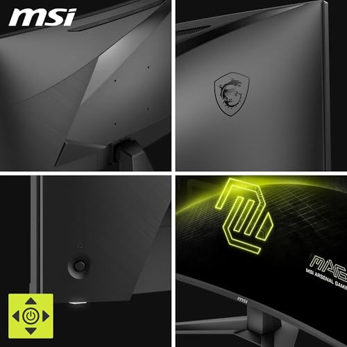 Miniatura 5 de MSI mag 276CFA E20 Monitor Gaming de 27" FHD 1500R, 1920 x 1080 Rapid VA, 200 Hz, 0,5 ms, Compatible con HDR, AMD FreeSync™ Premium, Eye-Care, visión AI, HDMI 2.0b, DP 1.2a, Frameless, Negro