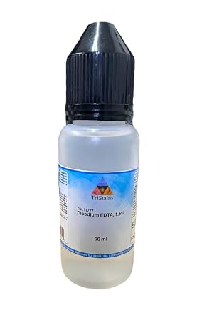 Professional Grade 1.5% Disodium EDTA Solution | 60ml 2oz Bottle