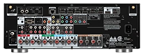 Image of Marantz 8K Ultra HD AV Receiver SR5015 - 7.2 Channel (2020 Model) - Dolby Virtual Height Elevation with Built-in HEOS and Amazon Alexa Compatibility - Bluetooth Wireless Streaming & Home Automation