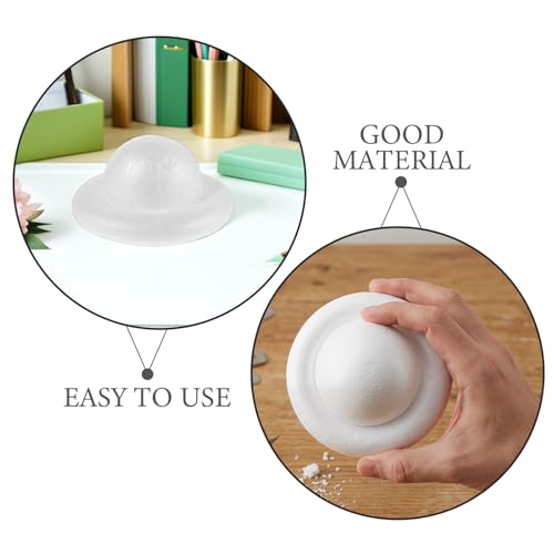 Bolas de espuma material ligero y resistente SHINEOFI con forma de planeta DIY 4
