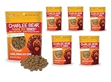 Charlee Bear Crunch Chicken, Pumpkin & Apple Flavor Dog Treat and Snack (6 Pack) 8 oz Each
