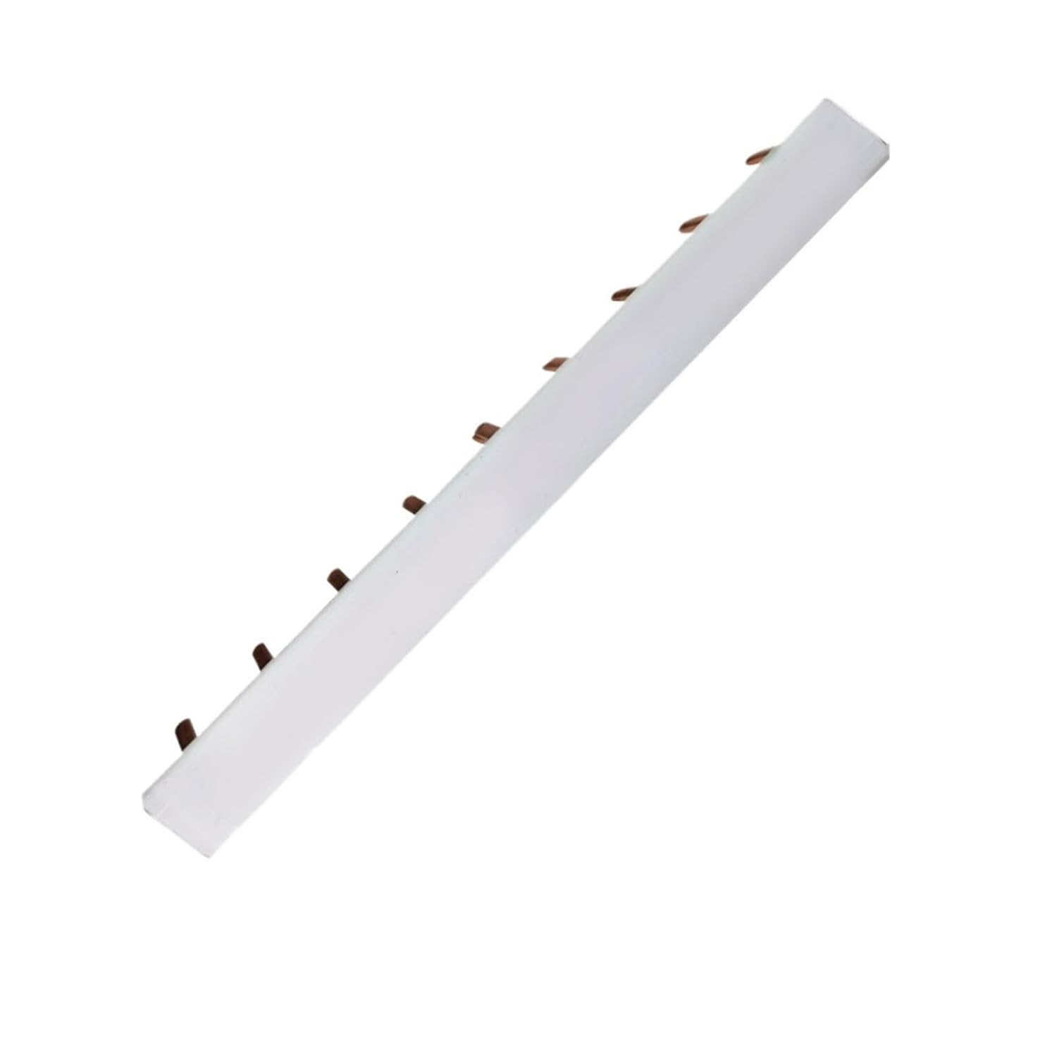 1 PCS busbar Switch Connection bar, Circuit Breaker Wiring Copper busbar, 1P busbar with Double Input and Double Output Circuits.(12 Loop Circuit)