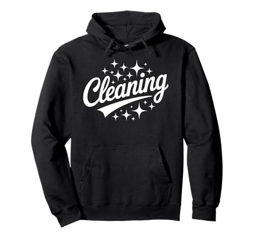 Home CLEANING Crew Housekeeper Squad Clean Tidy Up Lady Meme Pullover Hoodie