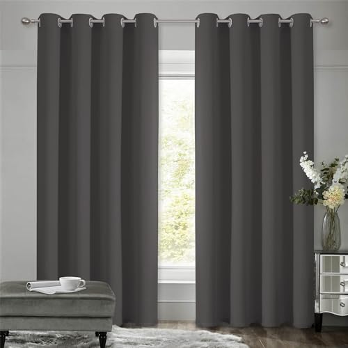 Rideaux opaques pour obscurité totale et isolation du salon - 2