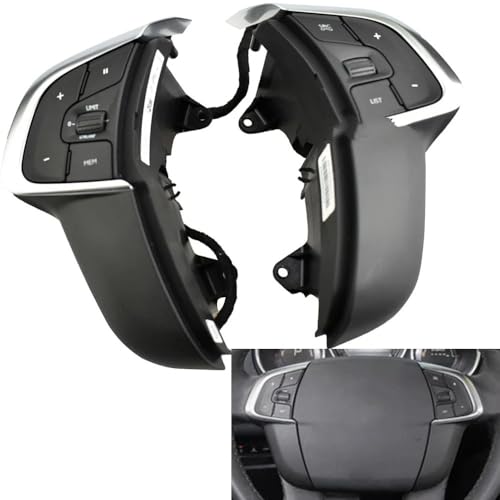 Boutons de volant pour Citroën C4 2013-2016 - Commande de régulateur de vitesse